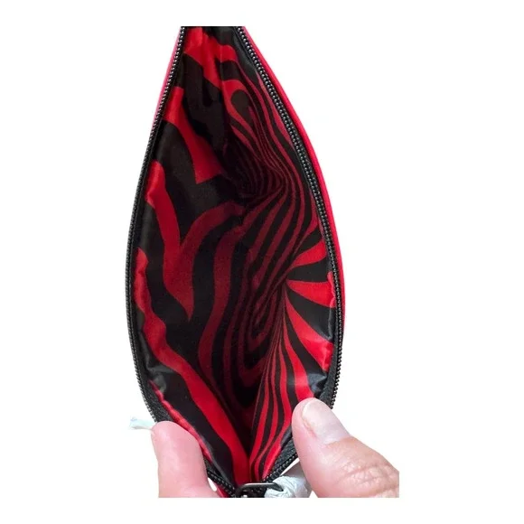 NEW MAC Cosmetics Makeup Set Chili Lipstick Lip Colour Prep Prime Bag Double Zip - Picture 7 of 8